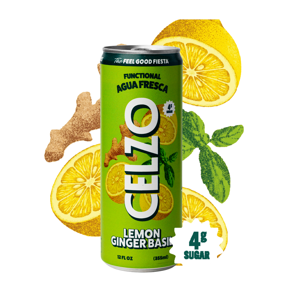 Lemon Ginger Basil