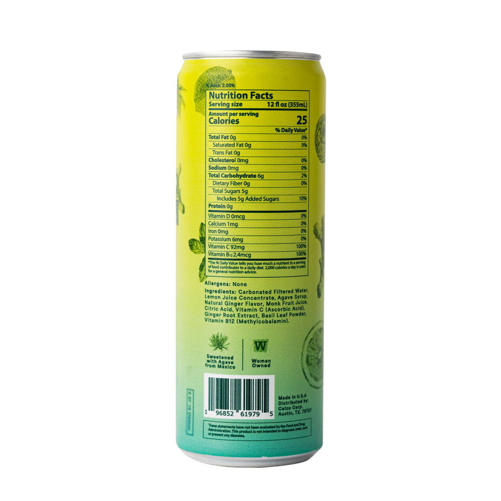 Lemon Ginger Basil