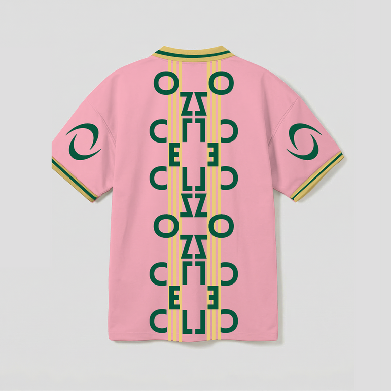 CELZO FC Official Jersey – Bubblegum Pink & Lemon