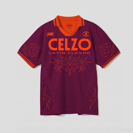 CELZO FC Official Jersey – Cyber Purple & Orange