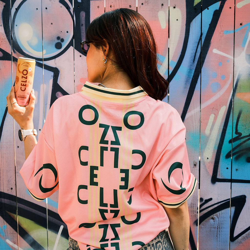 CELZO FC Official Jersey – Bubblegum Pink & Lemon