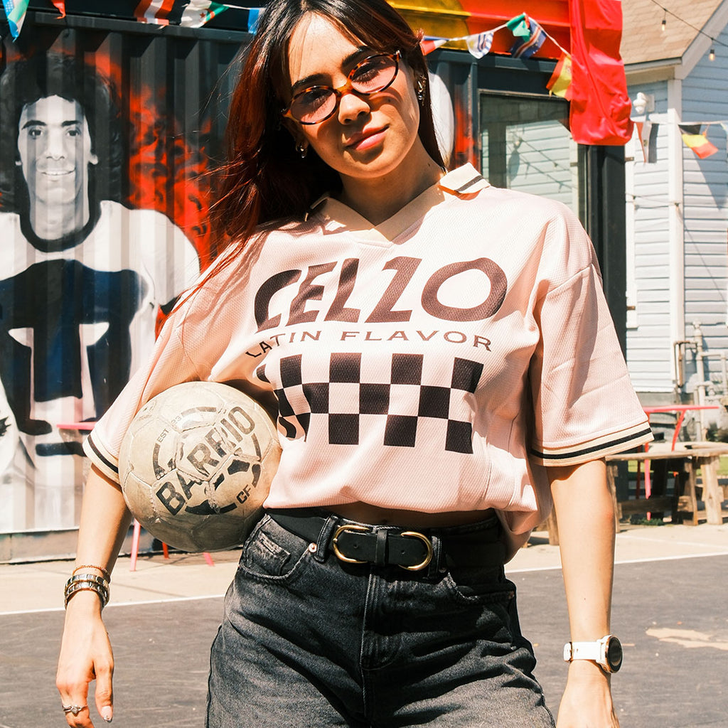 CELZO FC Official Jersey – Minimalist Sand / Cream