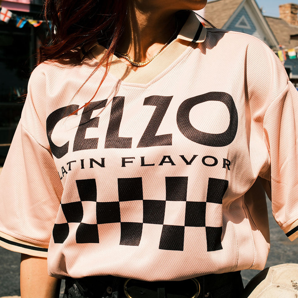 CELZO FC Official Jersey – Minimalist Sand / Cream