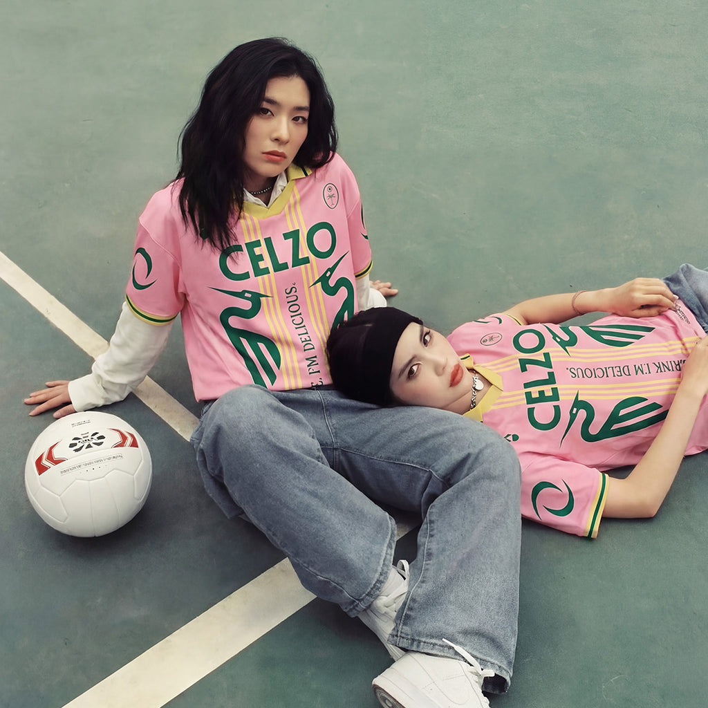 CELZO FC Official Jersey – Bubblegum Pink & Lemon