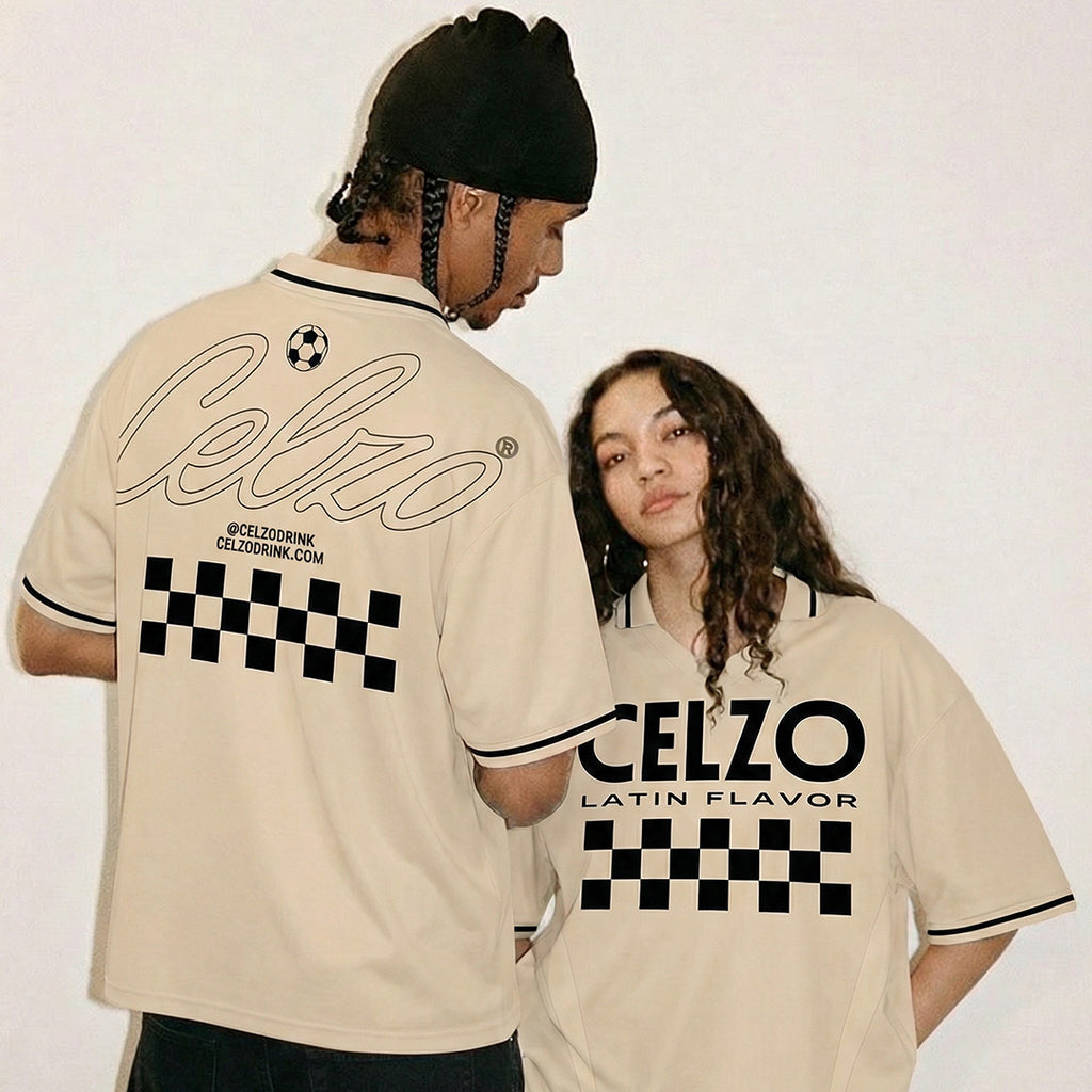 CELZO FC Official Jersey – Minimalist Sand / Cream